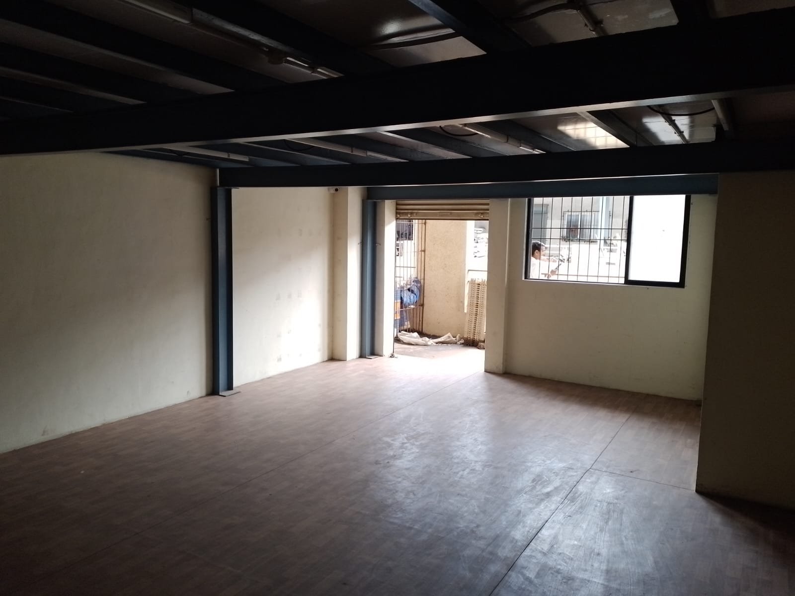 Goods lift facility in industrial gala at Shri Hari 22K Vasai for heavy material movement